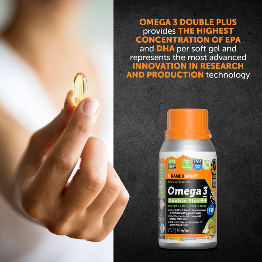 OMEGA 3 DOUBLE PLUS ++ 60 softgel