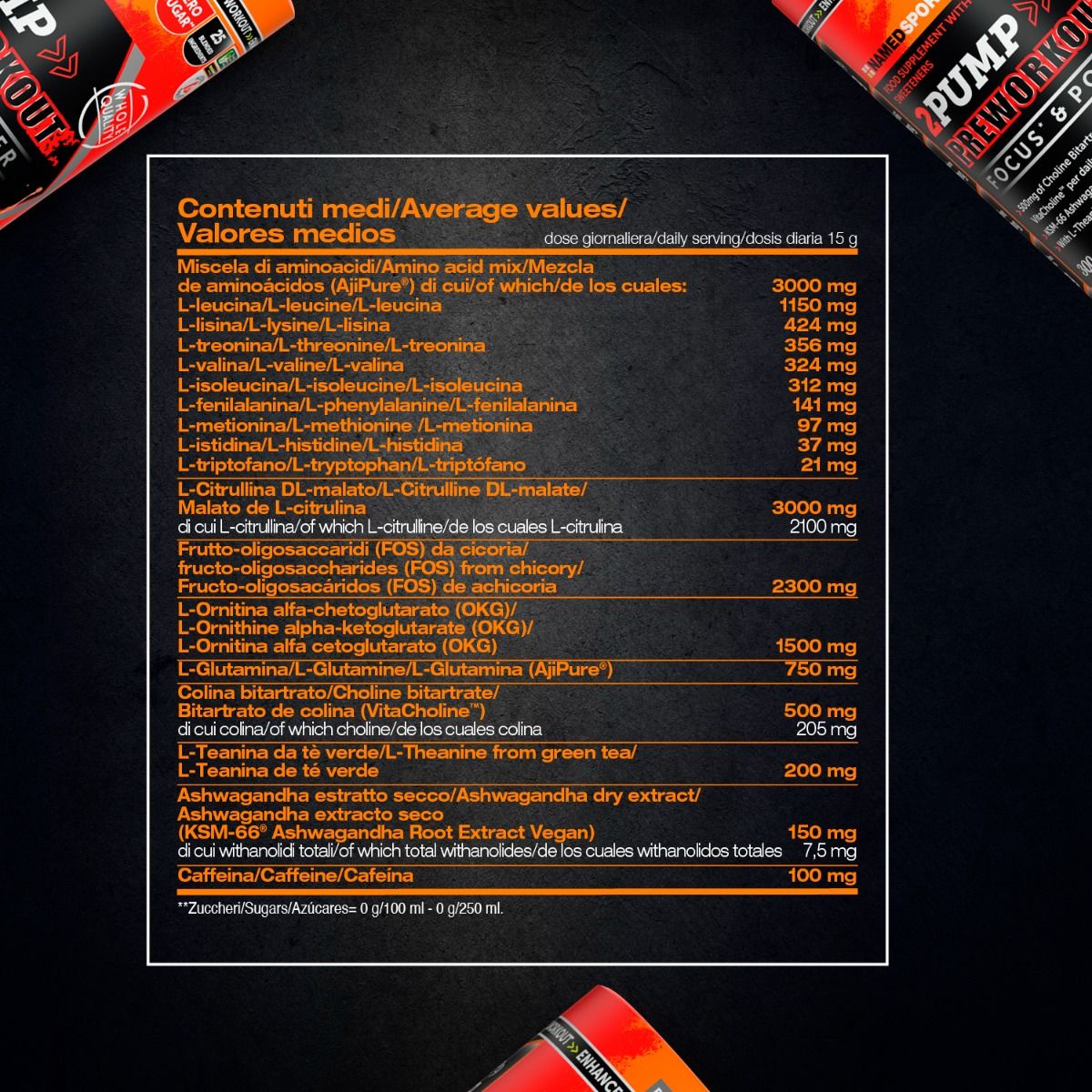 2 PUMP>>PREWORKOUT-300GR