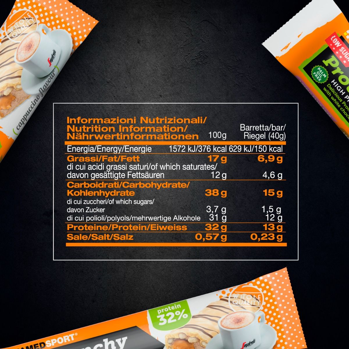 CRUNCHY PROTEINBAR Choco-Brownie - 40g