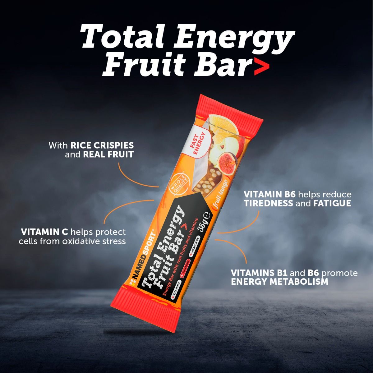 TOTAL ENERGY FRUIT BAR Fruit Tango - 35g