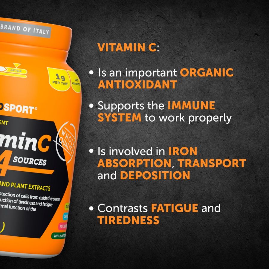 VITAMIN C 4 Natural Blend - 90cpr