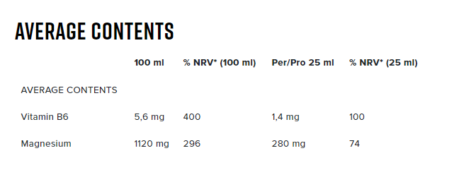 MAGNESIUM LIQUID+VITAMIN B6 25ml