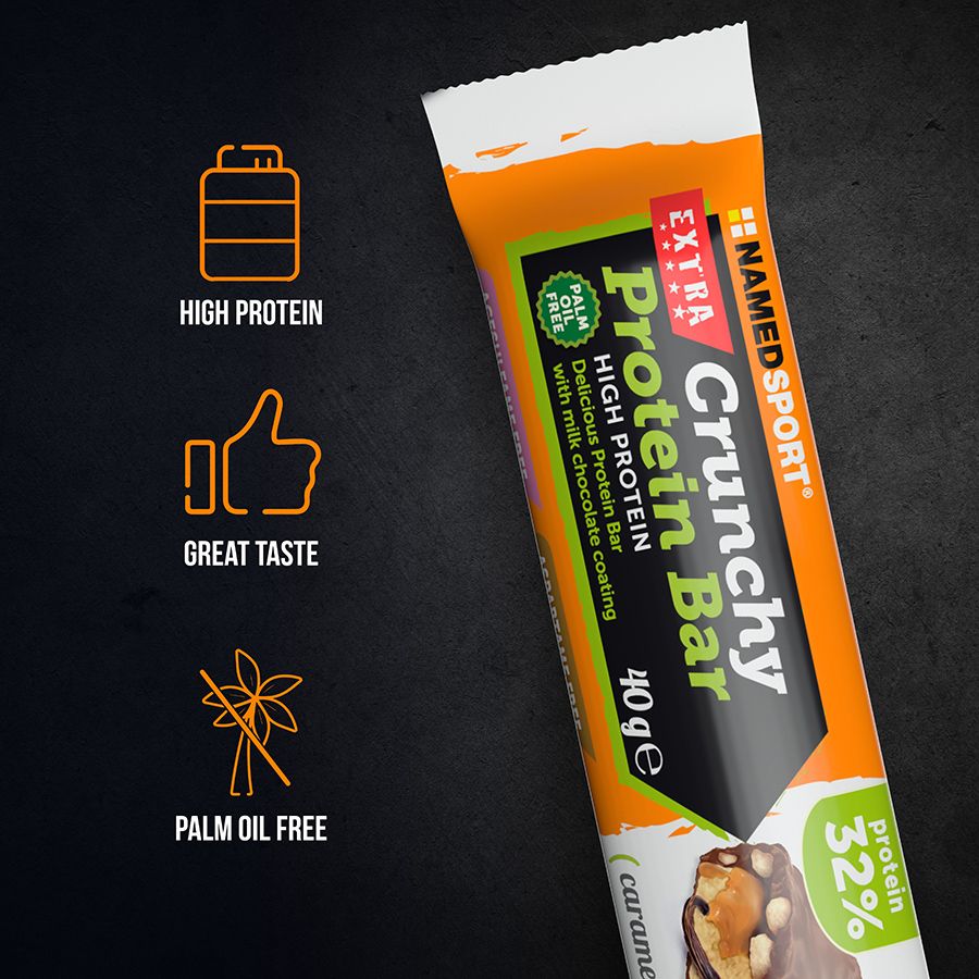 CRUNCHY PROTEINBAR Vanilla Caramel - 40g