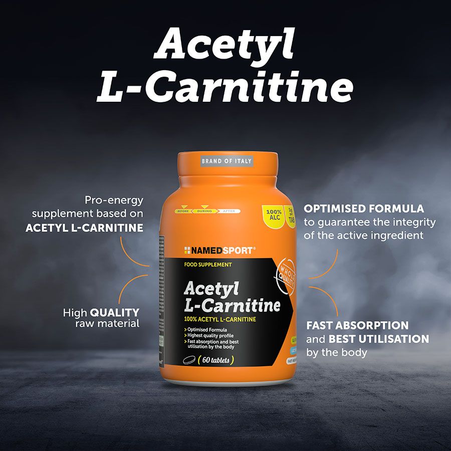 ACETYL L-CARNITINE 60 TABLETAS