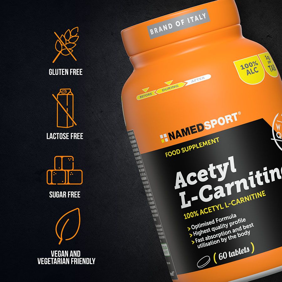 ACETYL L-CARNITINE 60 TABLETAS