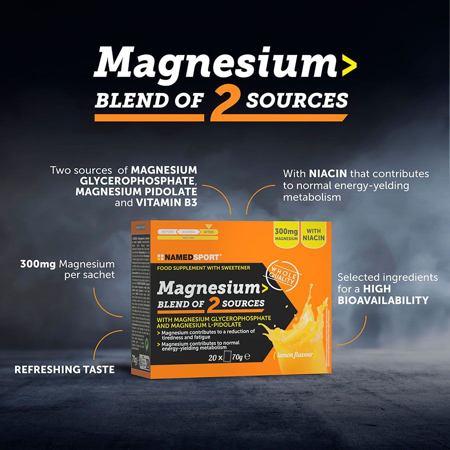 MAGNESIUM> BLEND OF 2 SOURCES - 20 SACHETS