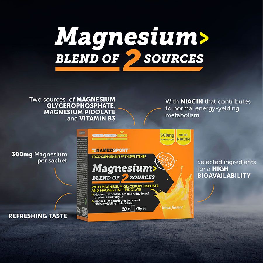 MAGNESIUM BLEND OF 2 SOURCES 20 sobres