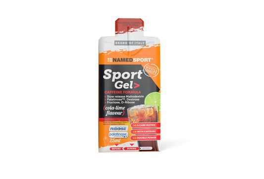 SPORT GEL Cola Lime - 25ml > Caffeine