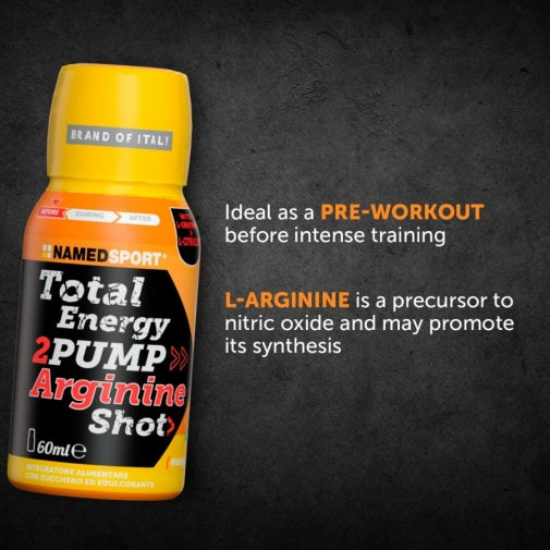 TOTAL ENERGY 2PUMP ARG. SHOT MANGO-PEACH 60ML