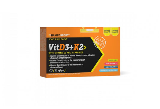 VITD3+K2 – 30 SOFTGELS