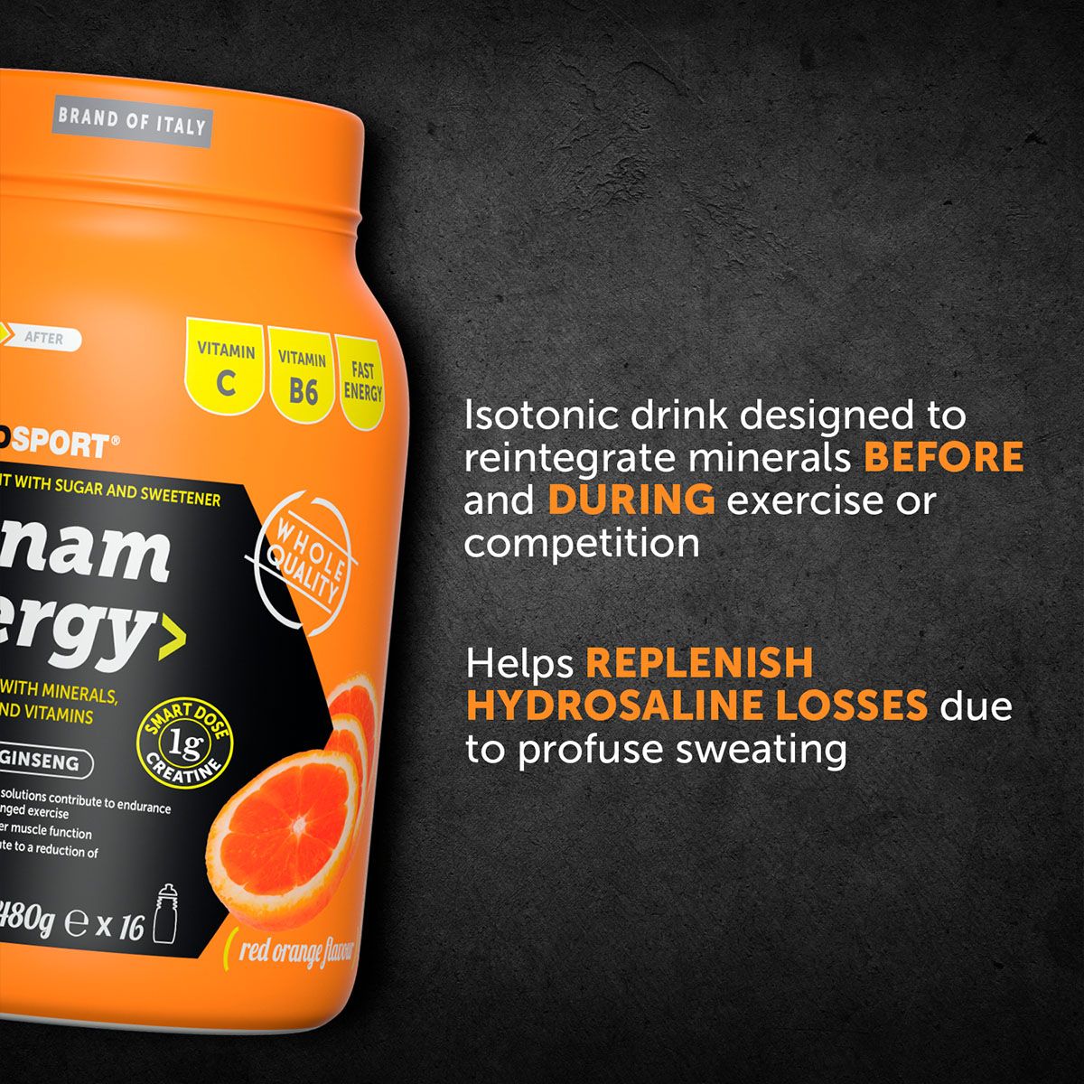 ISONAM ENERGY Orange - 480g