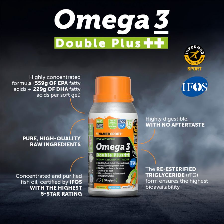 OMEGA 3 DOUBLE PLUS ++ 60 softgel