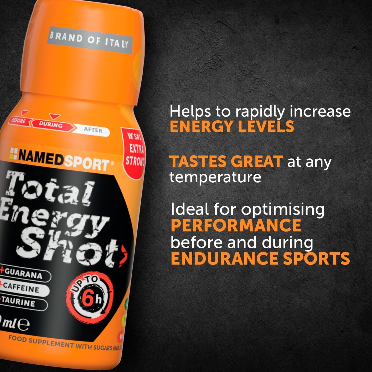 TOTAL ENERGY SHOT Orange - 60ml