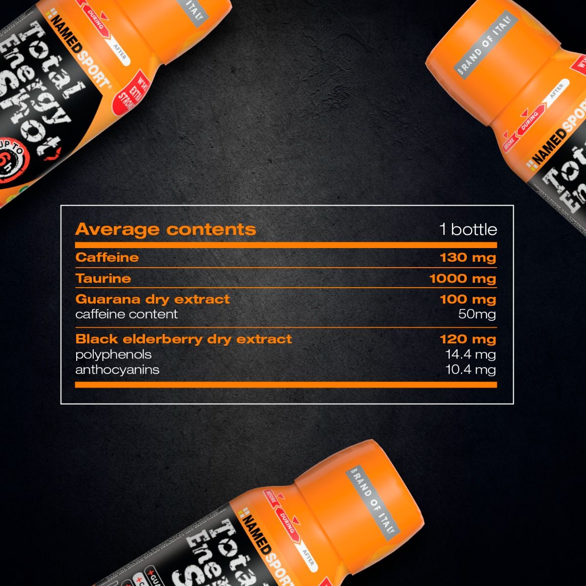 TOTAL ENERGY SHOT Orange - 60ml