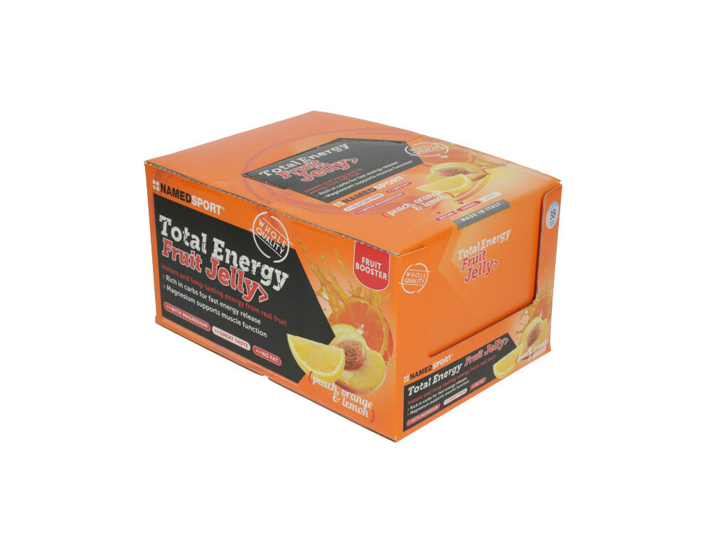 TOTAL ENERGY FRUIT JELLY PEACH,ORANGE&LEMON 42GR