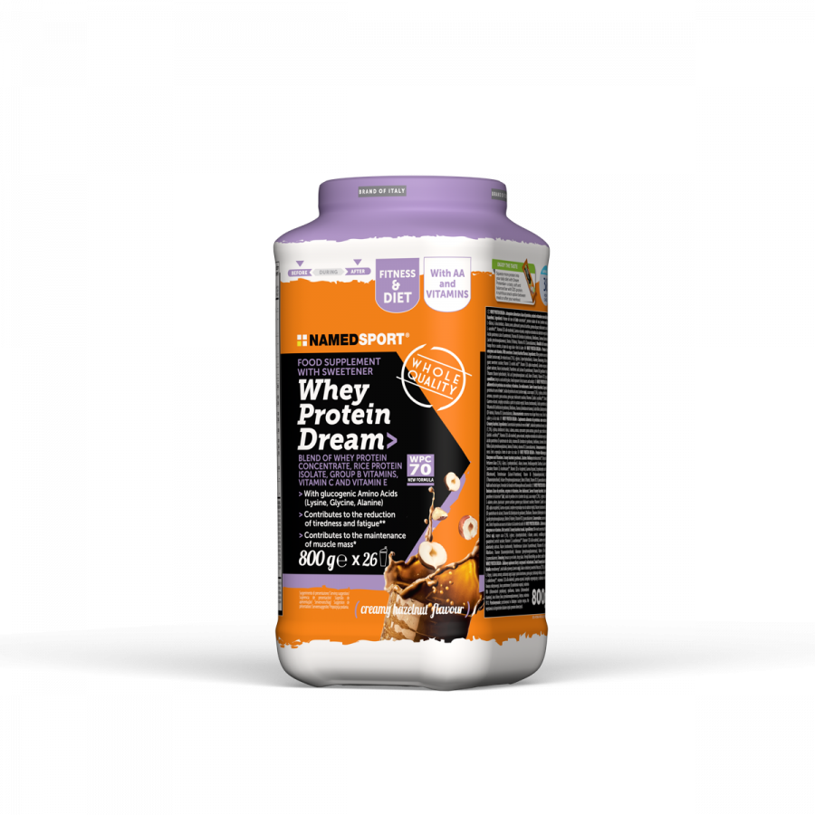 WHEY PROTEIN DREAM Creamy Hazelnut - 800g